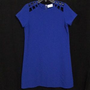 Royal Blue A-line dress